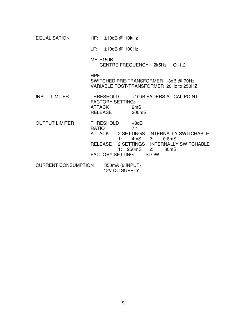 Audio Developments AD256 User Manual | Page 10 / 29