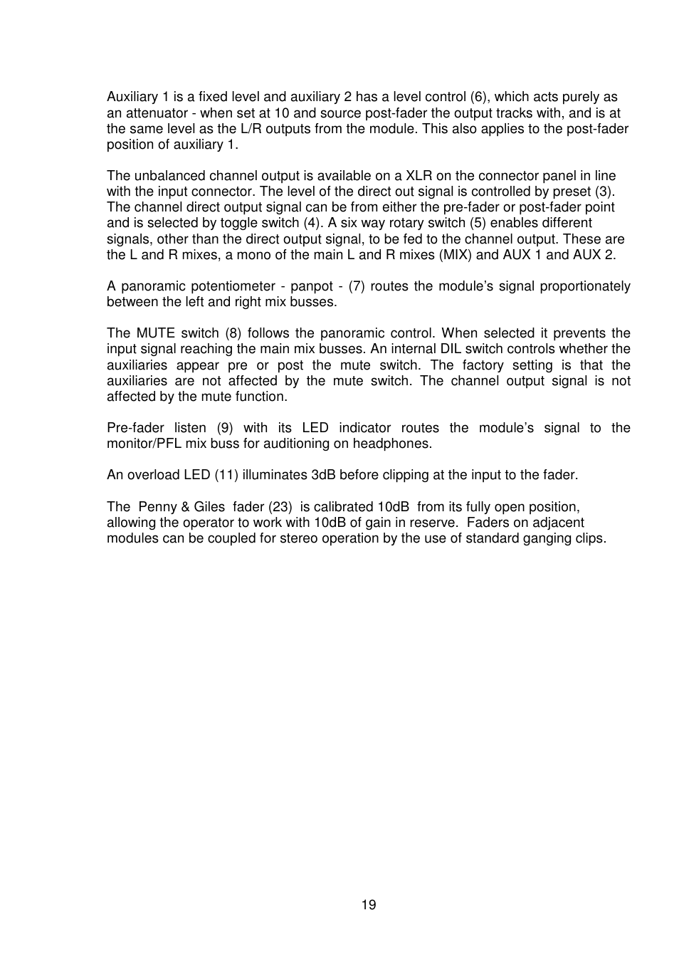Audio Developments AD256 User Manual | Page 20 / 29