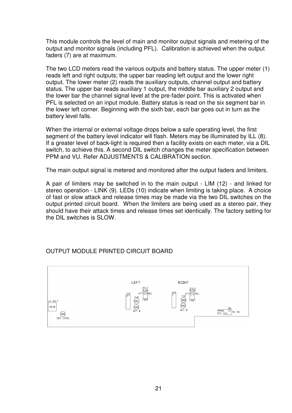 Audio Developments AD256 User Manual | Page 22 / 29