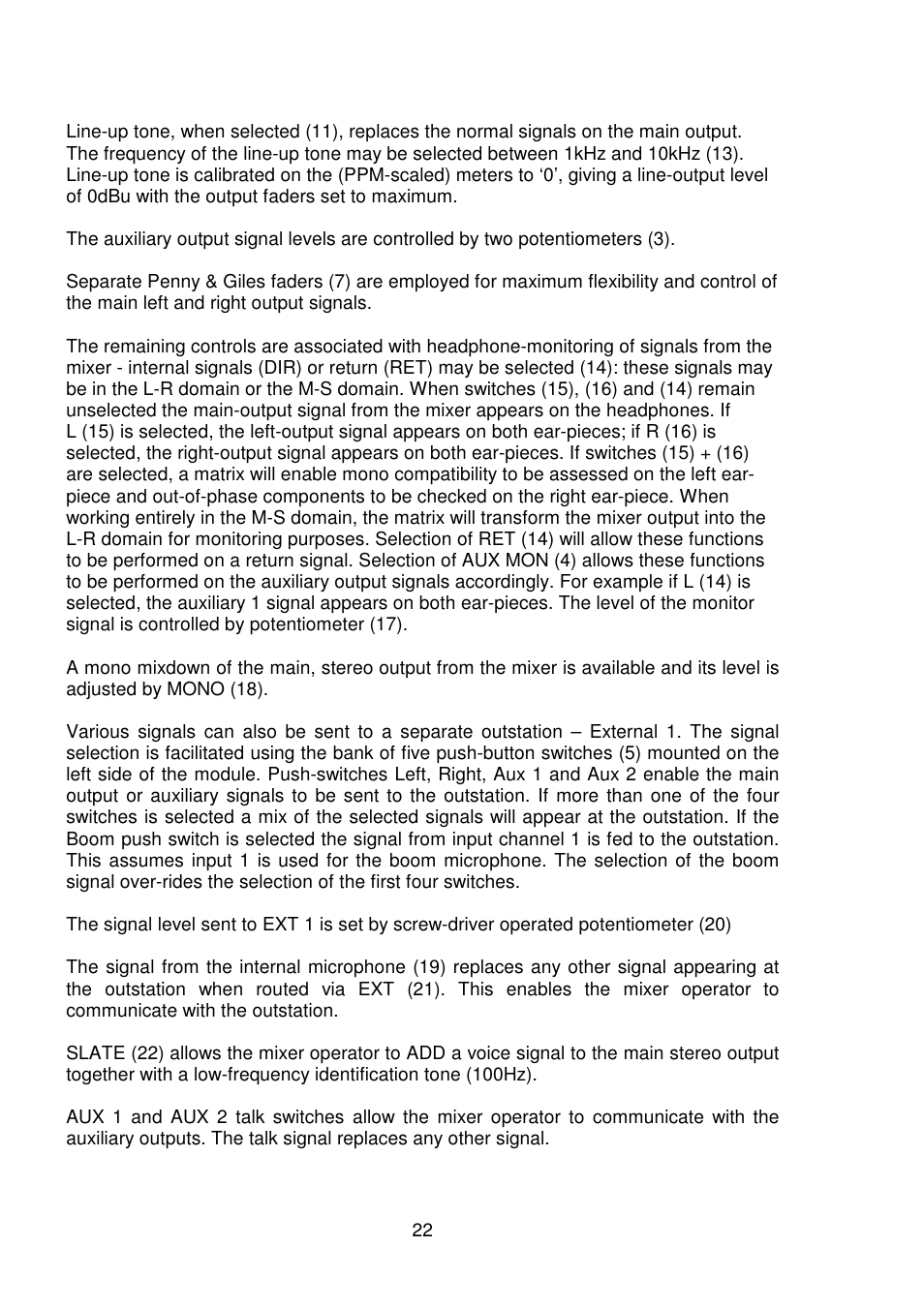 Audio Developments AD256 User Manual | Page 23 / 29