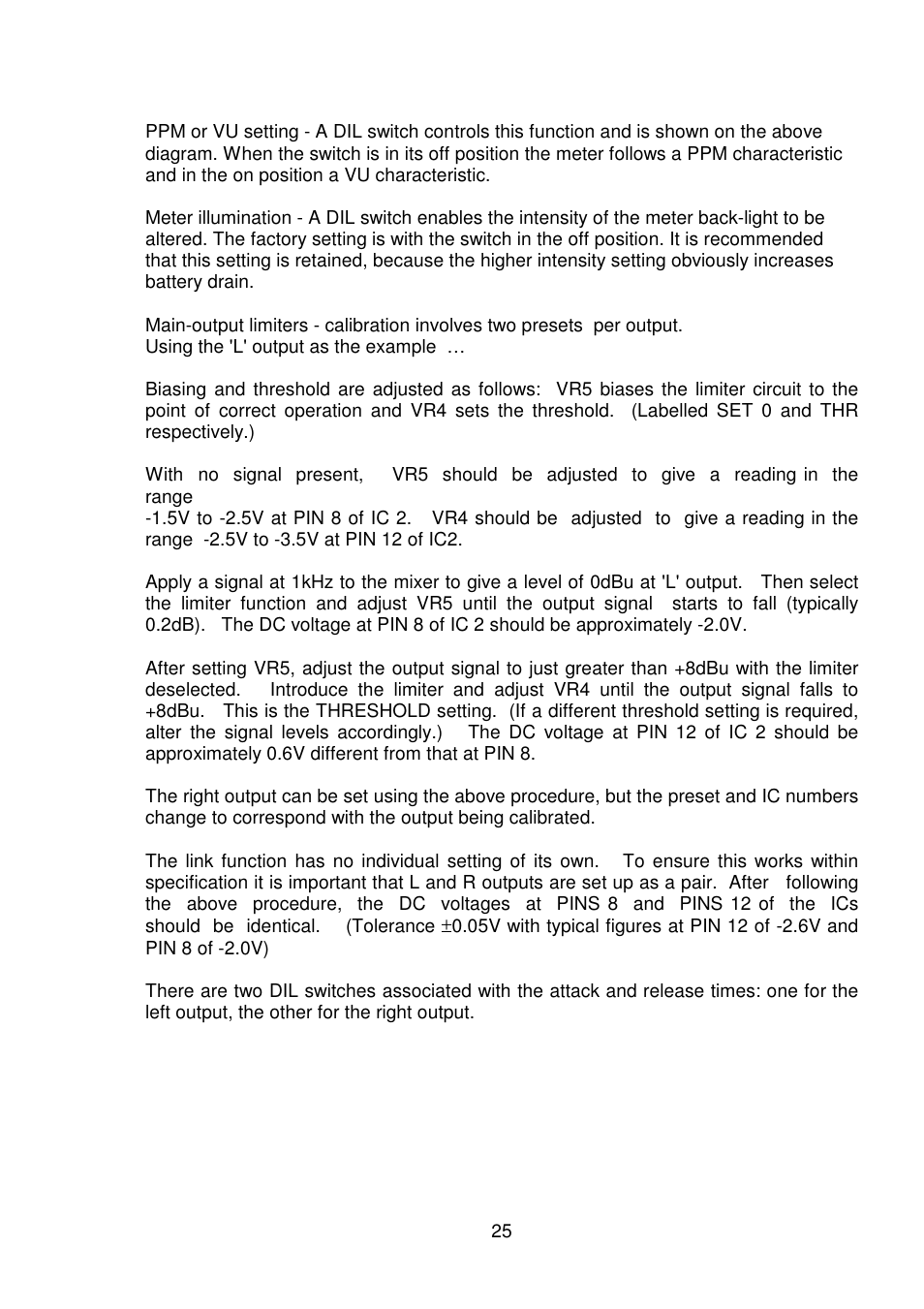 Audio Developments AD256 User Manual | Page 26 / 29