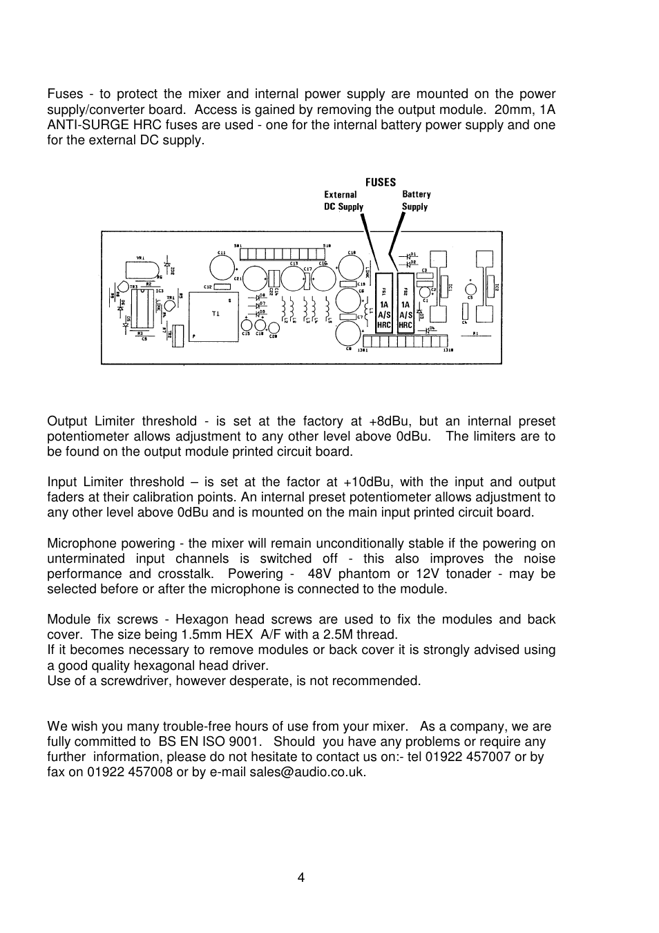 Audio Developments AD256 User Manual | Page 5 / 29