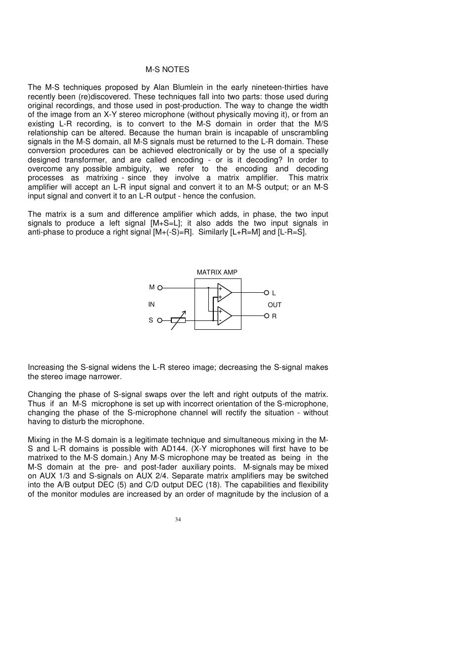 Audio Developments AD144 User Manual | Page 35 / 46