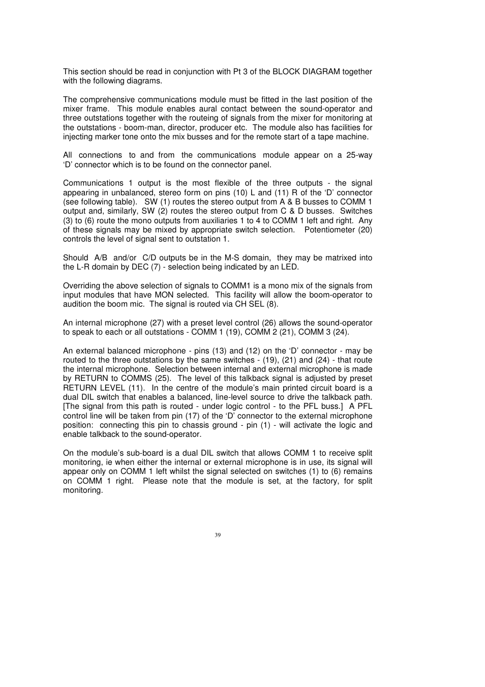 Audio Developments AD144 User Manual | Page 40 / 46