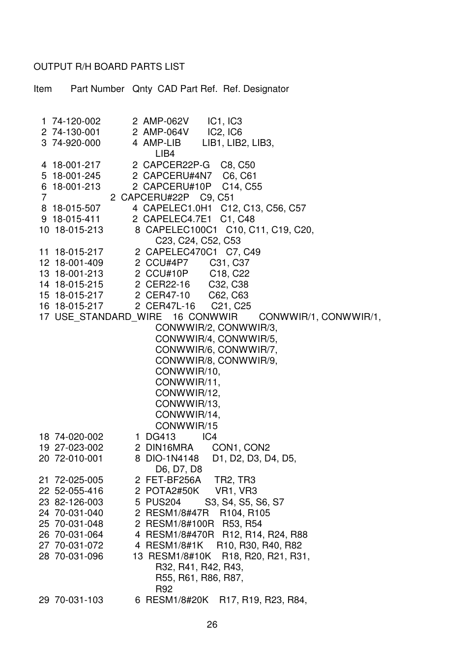 Audio Developments AD114 User Manual | Page 27 / 31