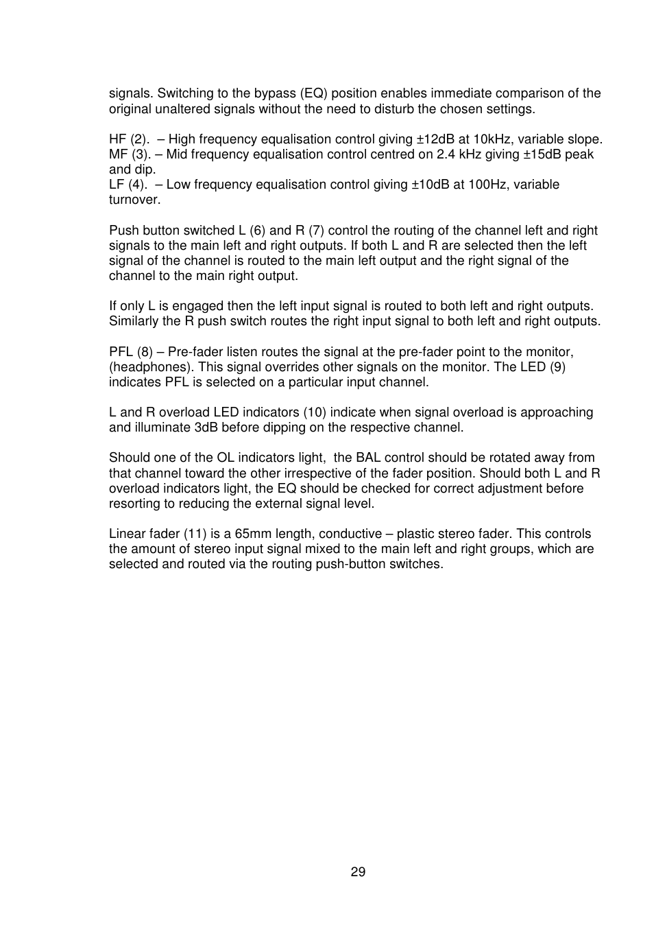 Audio Developments AD114 User Manual | Page 30 / 31