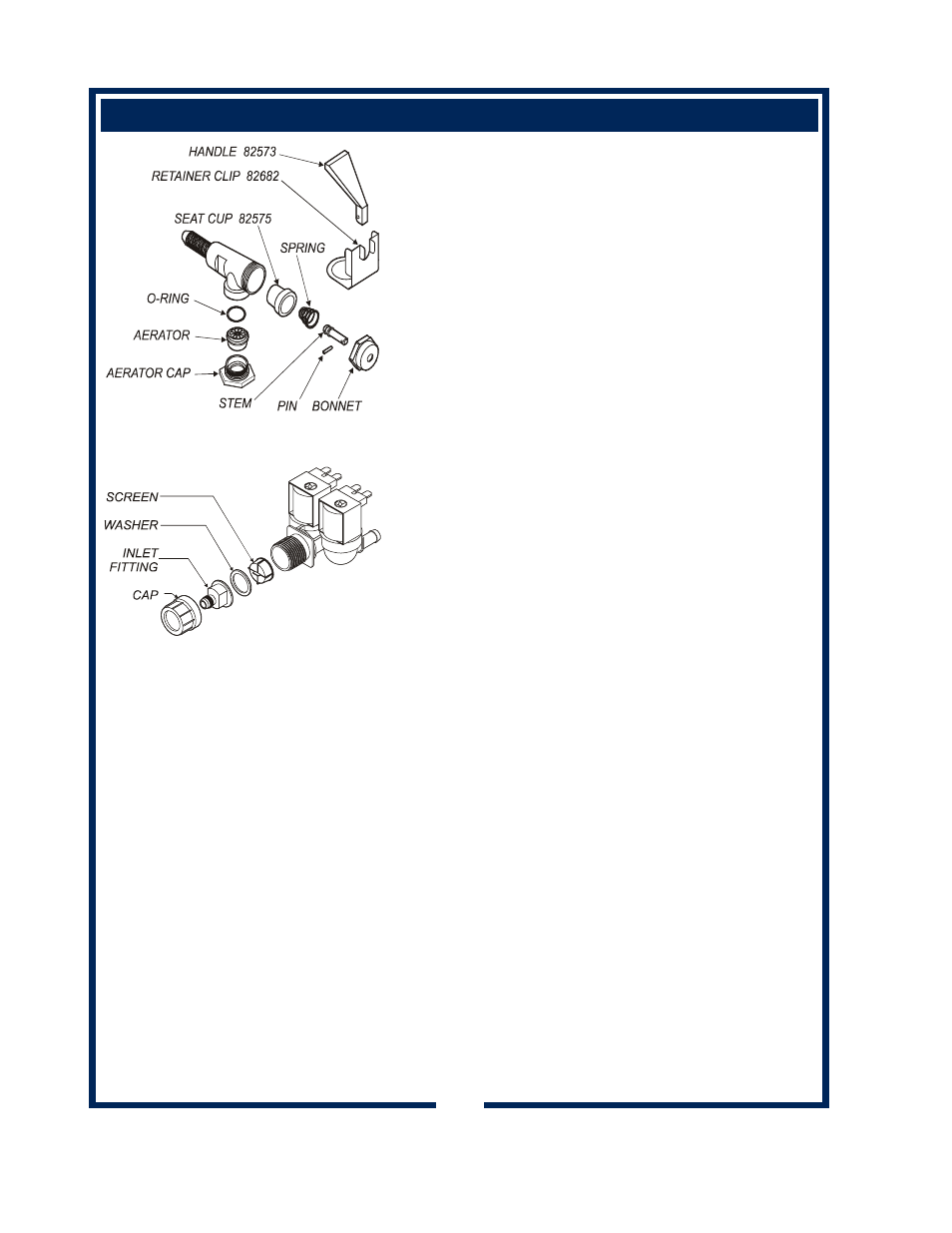 8781a service kits | Bloomfield 8781A User Manual | Page 24 / 26