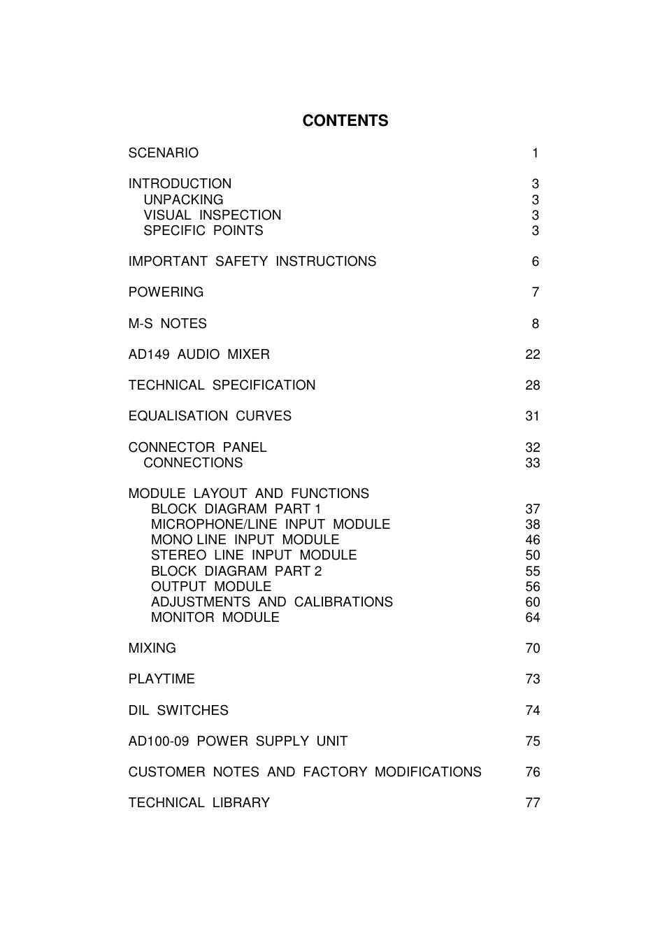 Audio Developments AD149 User Manual | 80 pages