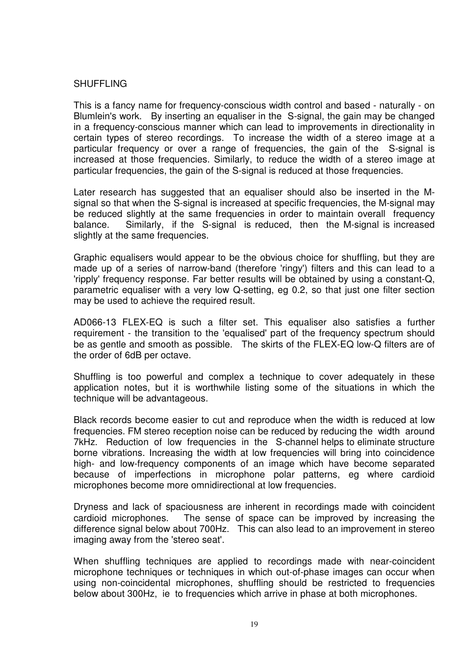 Audio Developments AD149 User Manual | Page 20 / 80