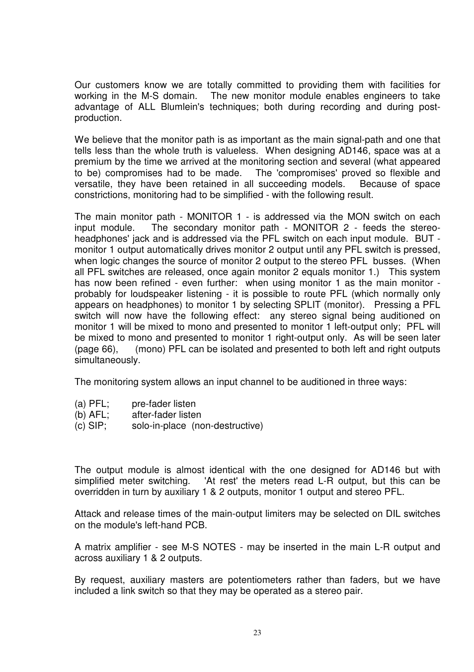 Audio Developments AD149 User Manual | Page 24 / 80