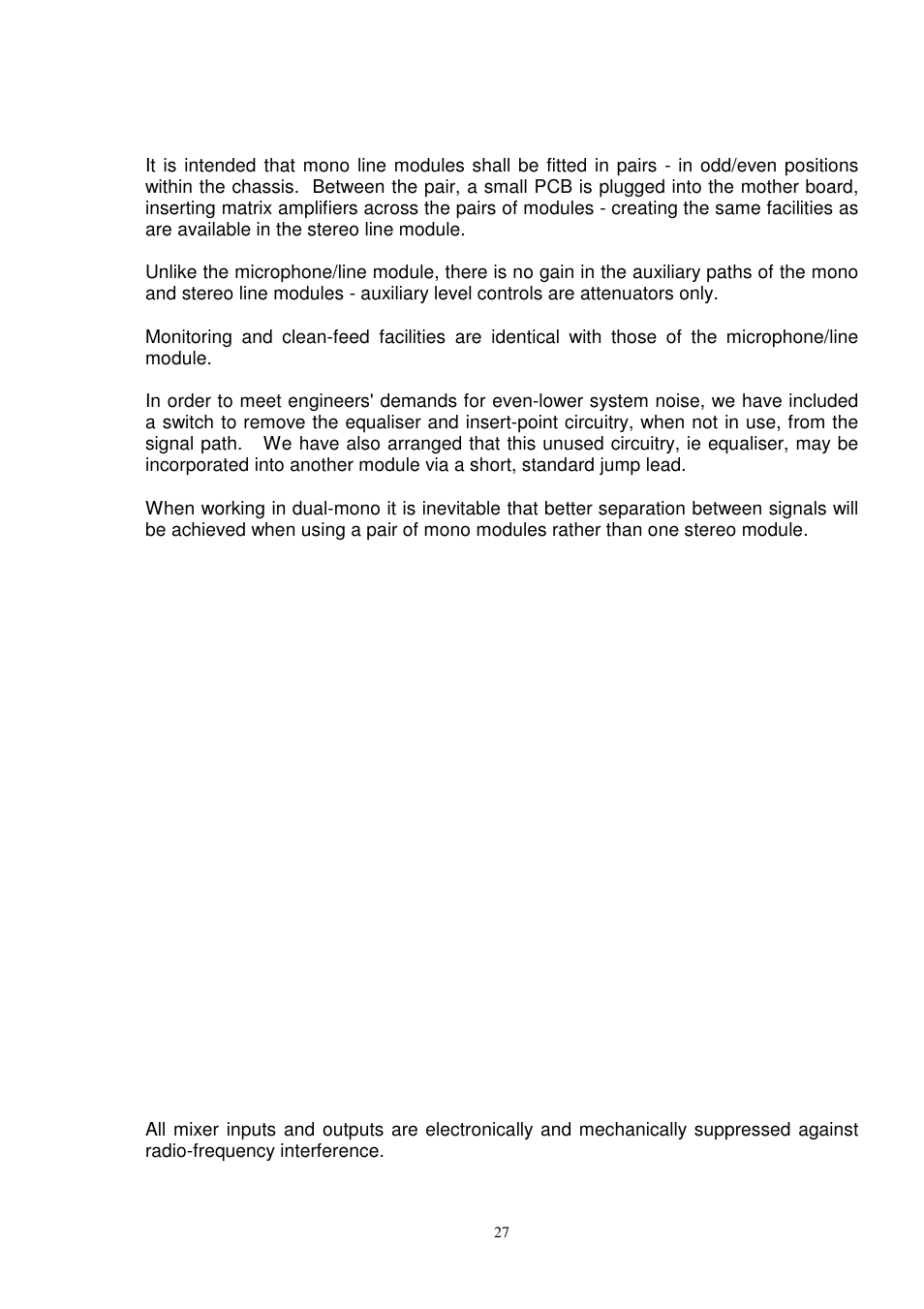Audio Developments AD149 User Manual | Page 28 / 80
