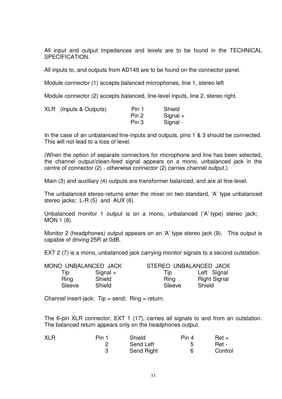 Audio Developments AD149 User Manual | Page 34 / 80