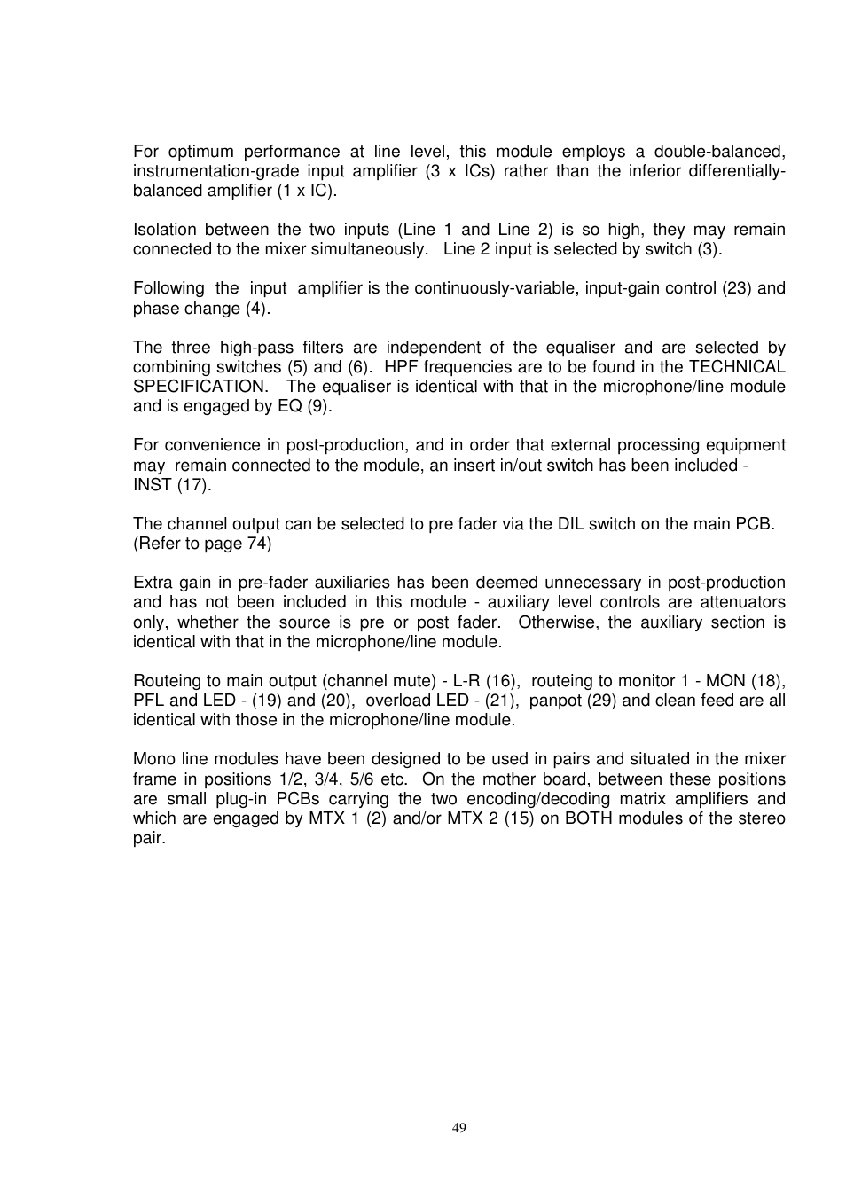 Audio Developments AD149 User Manual | Page 50 / 80