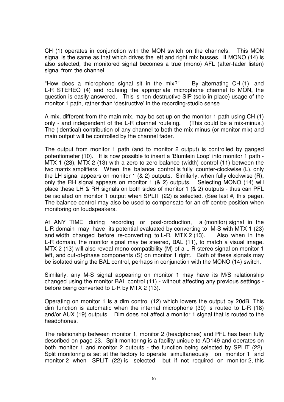 Audio Developments AD149 User Manual | Page 68 / 80