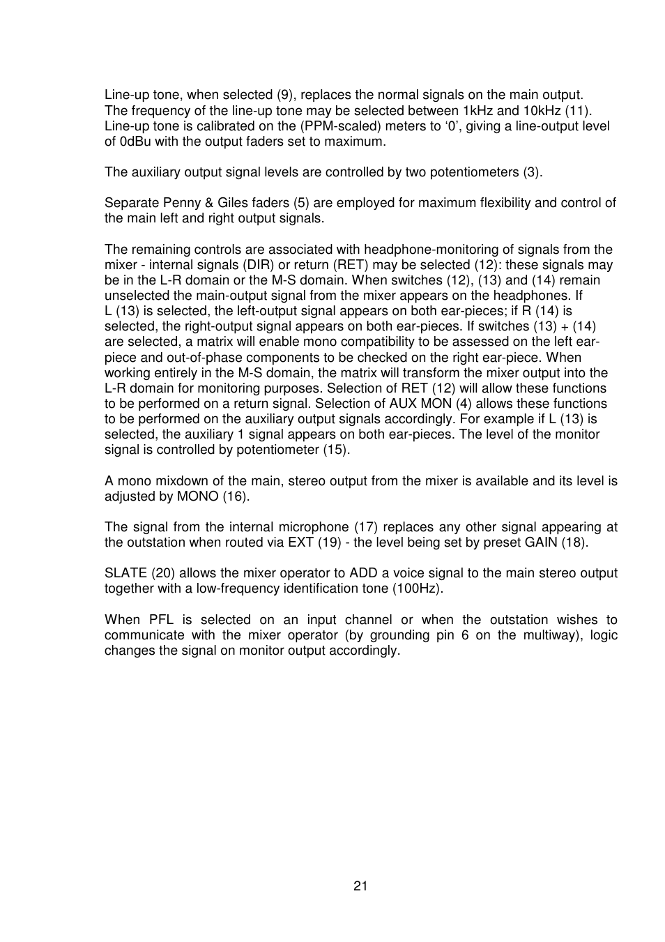 Audio Developments AD255 User Manual | Page 22 / 27