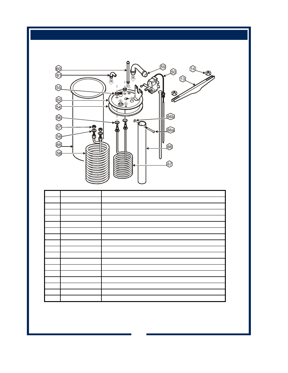 Exploded view & parts list | Bloomfield 8752 User Manual | Page 22 / 26