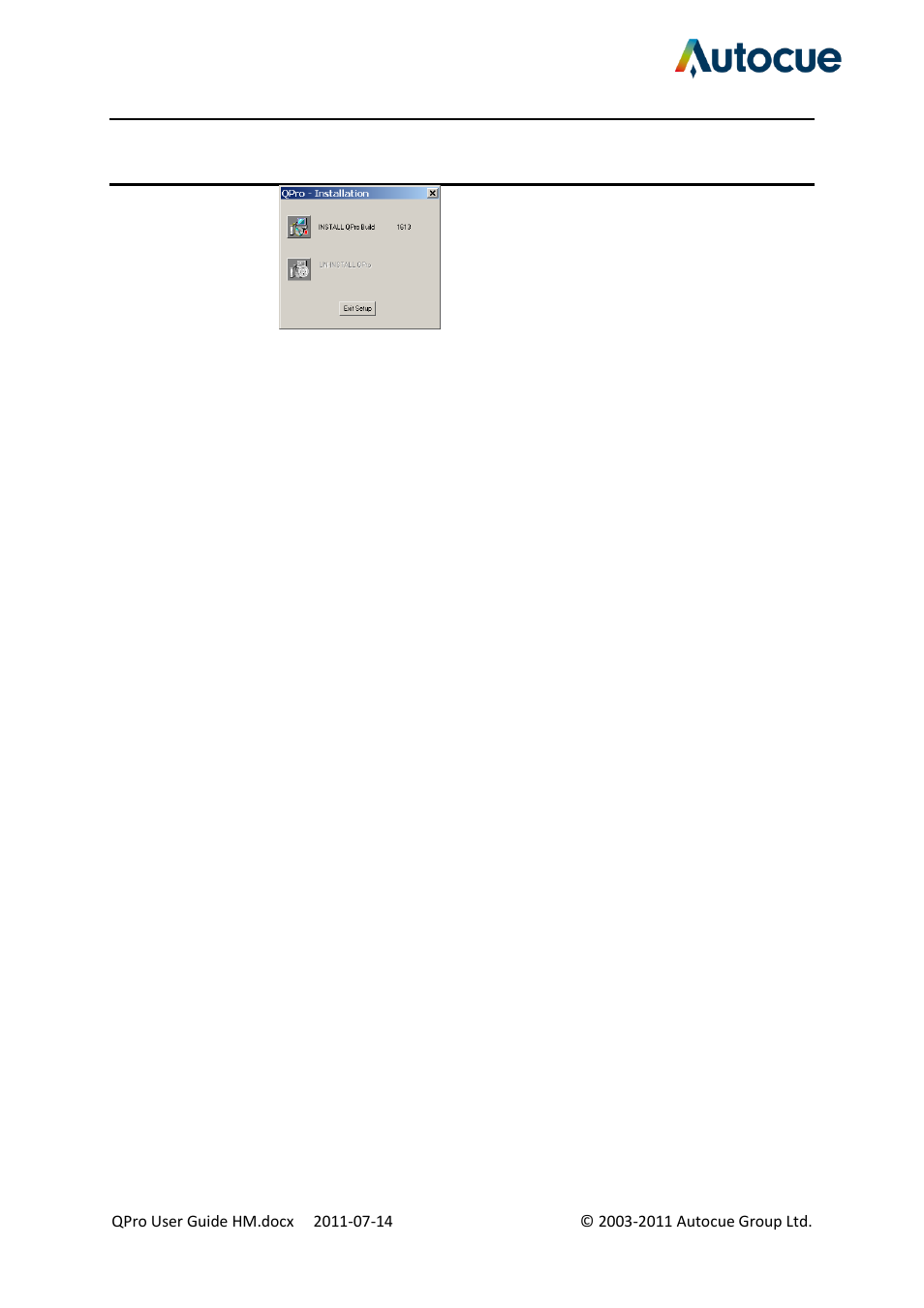 Autocue QPro User Guide User Manual | Page 6 / 51
