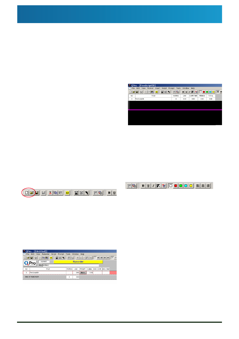 Autocue QPro Quick Start User Manual | 2 pages