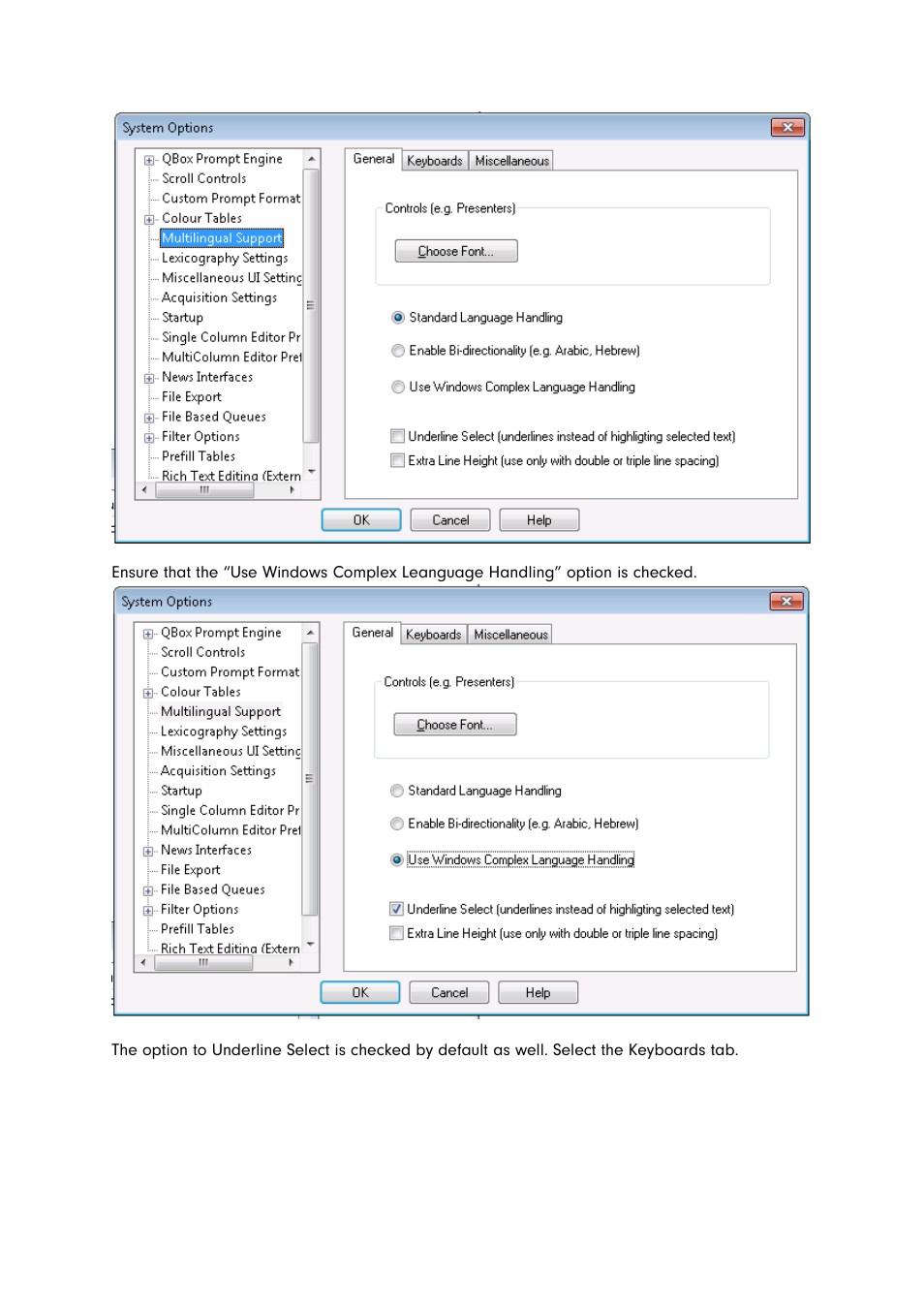 Autocue QMaster for Complex Languages User Manual | Page 24 / 66