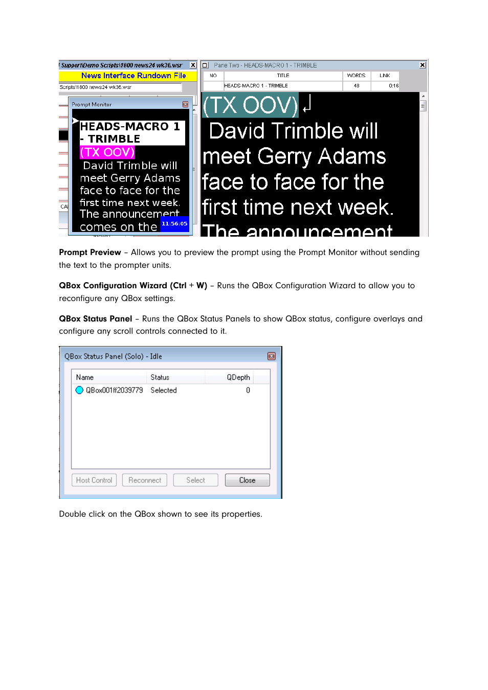 Autocue QMaster for Complex Languages User Manual | Page 32 / 66