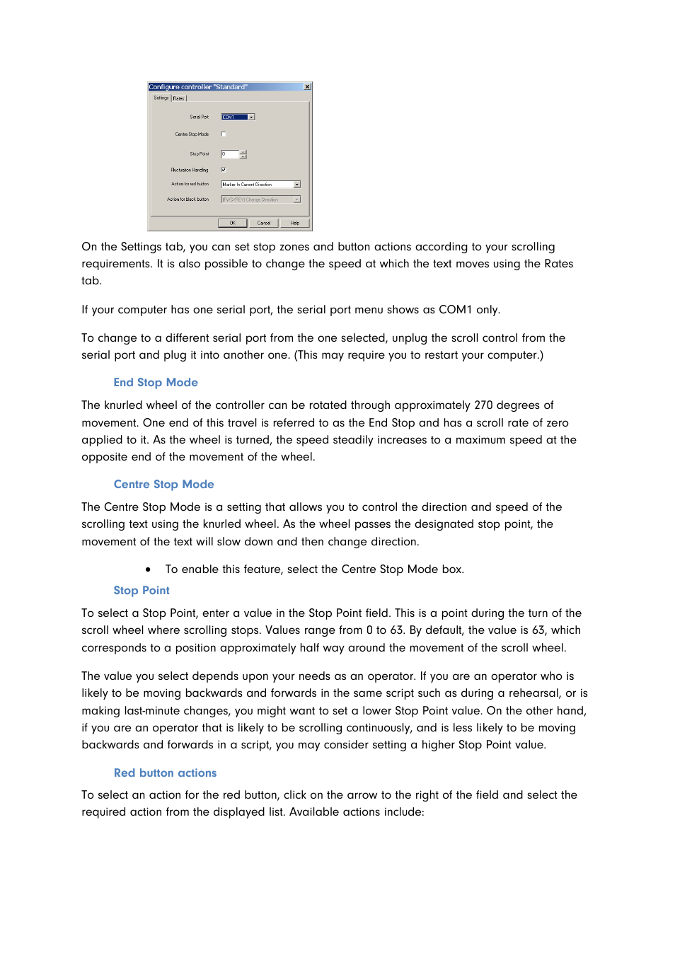 Autocue QMaster for Complex Languages User Manual | Page 47 / 66