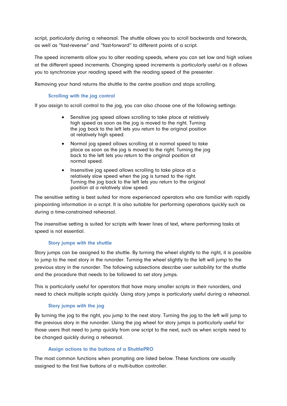 Autocue QMaster for Complex Languages User Manual | Page 54 / 66