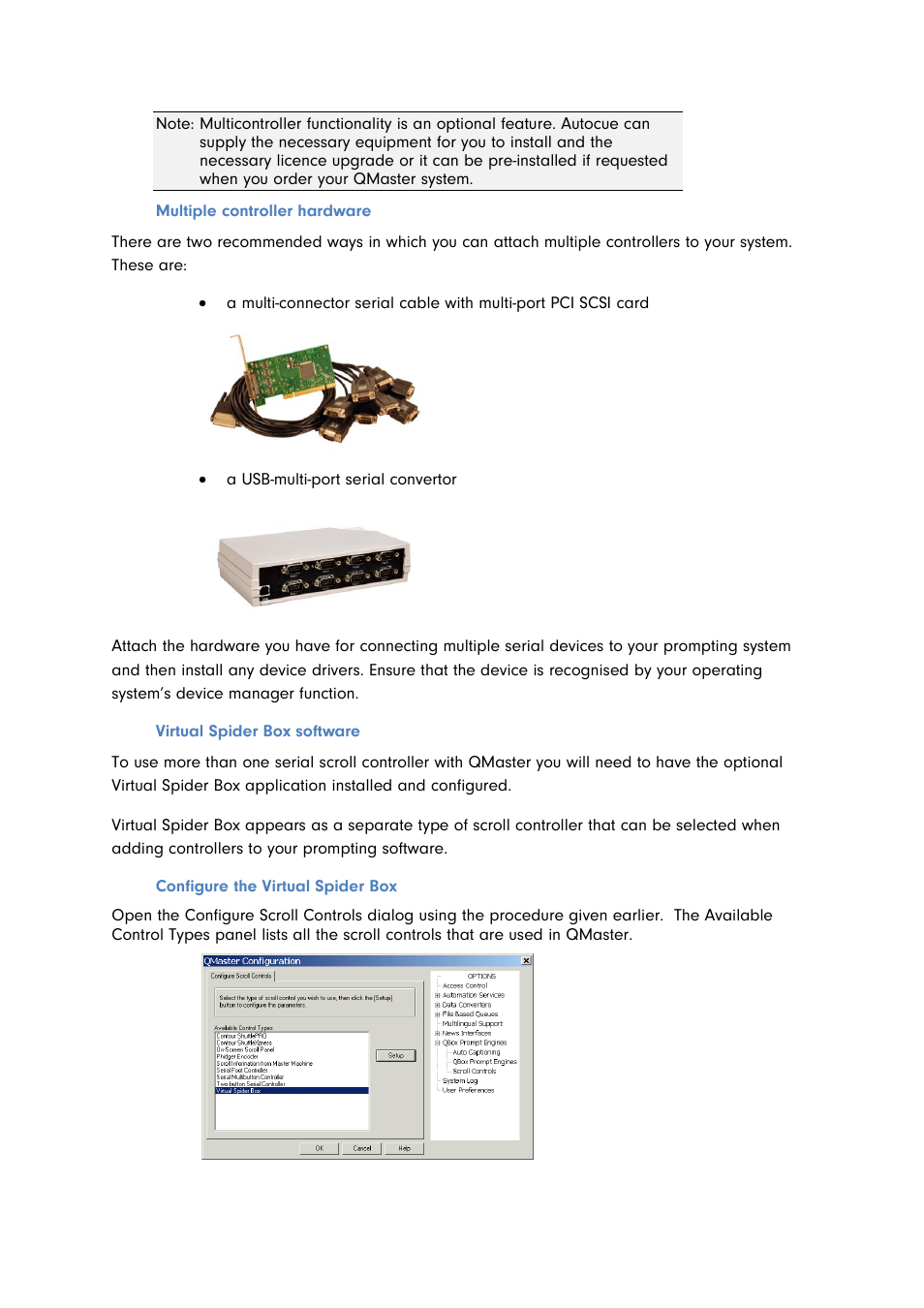 Autocue QMaster for Complex Languages User Manual | Page 57 / 66