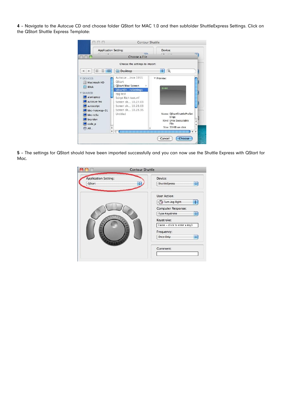 Autocue QStart MAC Version 1.0 (35) User Manual | Page 14 / 18
