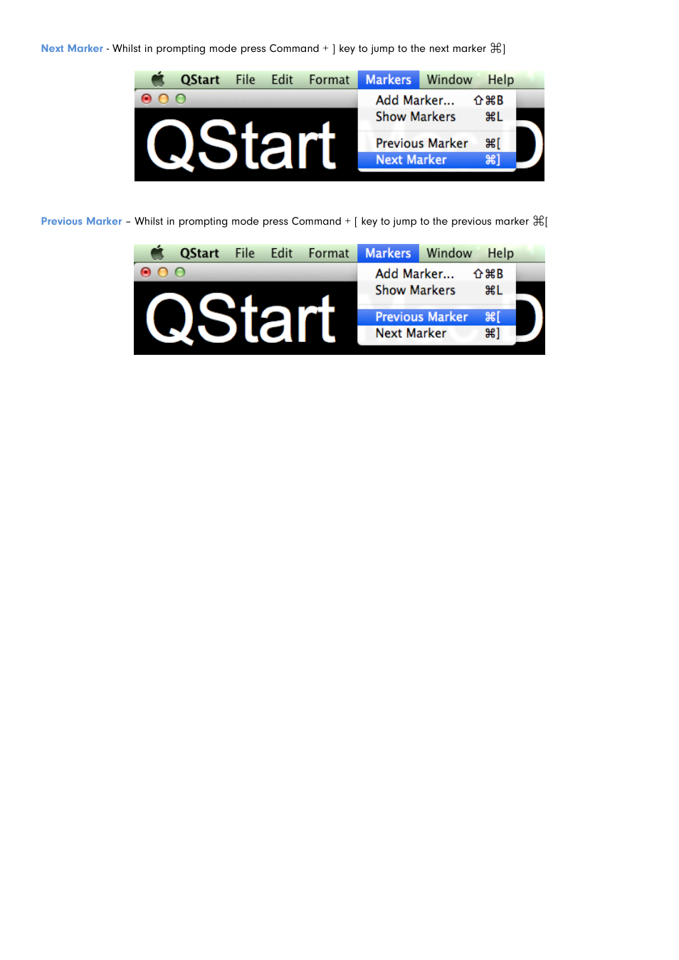 Autocue QStart MAC Version 1.1 (46) User Manual | Page 11 / 21