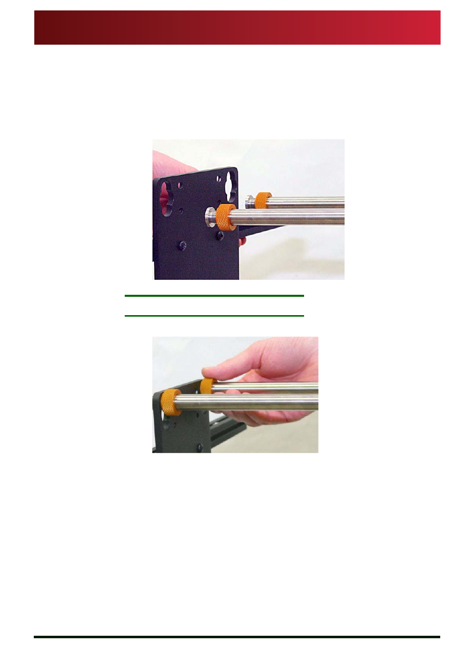 Attach mounting bracket to a gold plate | Autocue MSP08 Master Series Prompter User Manual | Page 17 / 31