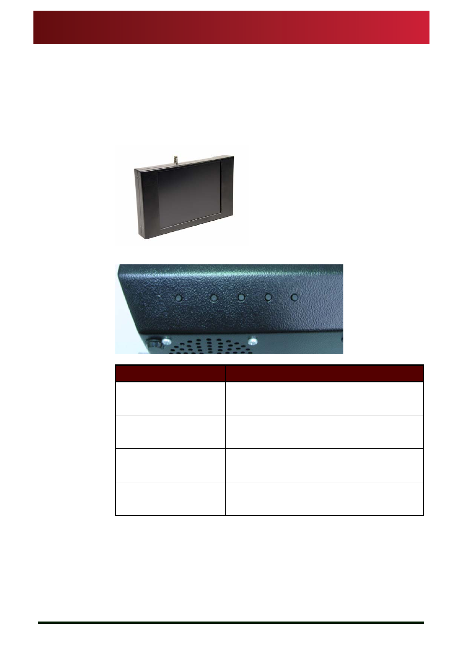 Section 5: msp08 connections, Physical characteristics, Msp08 connections | Msp08 assembly and installation guide | Autocue MSP08 Master Series Prompter User Manual | Page 18 / 31