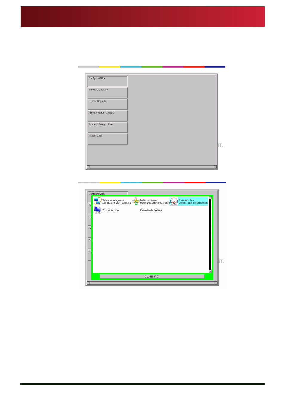 C.2: time synchronisation on a qbox | Autocue QBox User Guide User Manual | Page 69 / 74