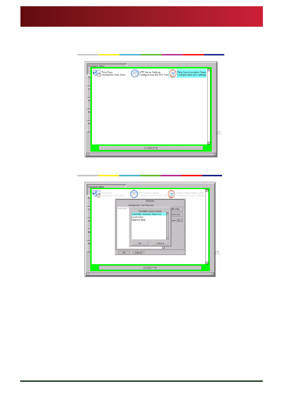 C.3.1: synchronisation options | Autocue QBox User Guide User Manual | Page 71 / 74