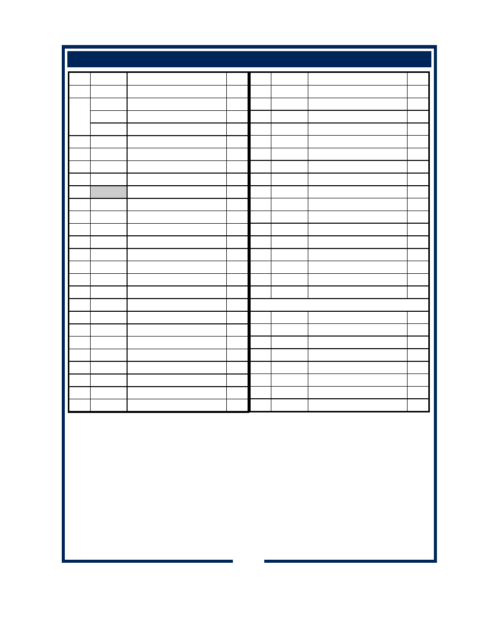 Exploded view & parts list (continued) | Bloomfield 9600 Single Cup User Manual | Page 23 / 28