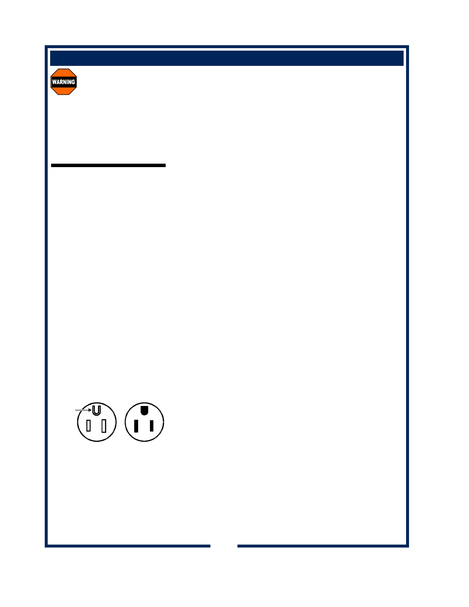 Warning, Installation (continued) | Bloomfield 9600 Single Cup User Manual | Page 8 / 28