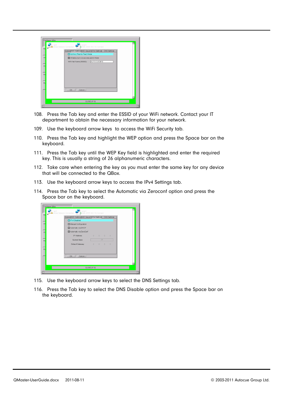 Autocue QMaster User Manual | Page 67 / 75