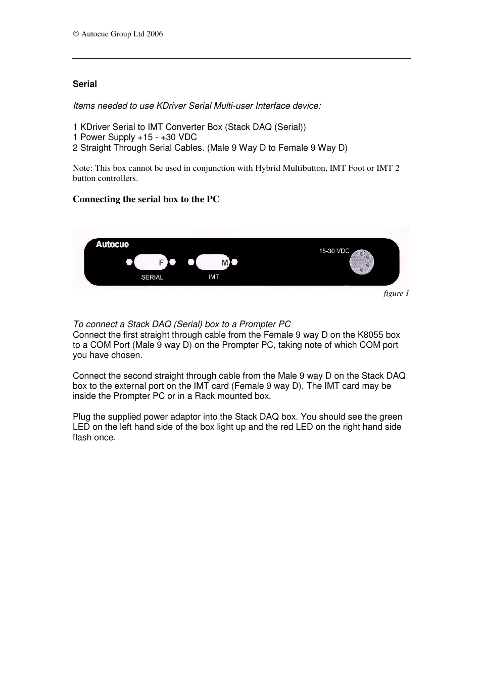 Autocue K8055 User Manual | Page 2 / 6