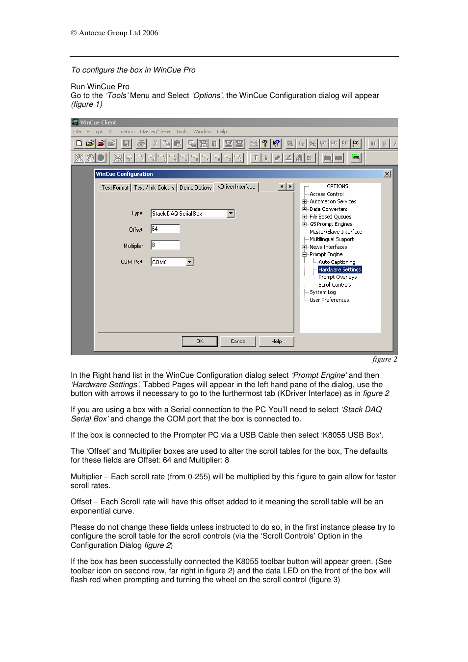 Autocue K8055 User Manual | Page 4 / 6