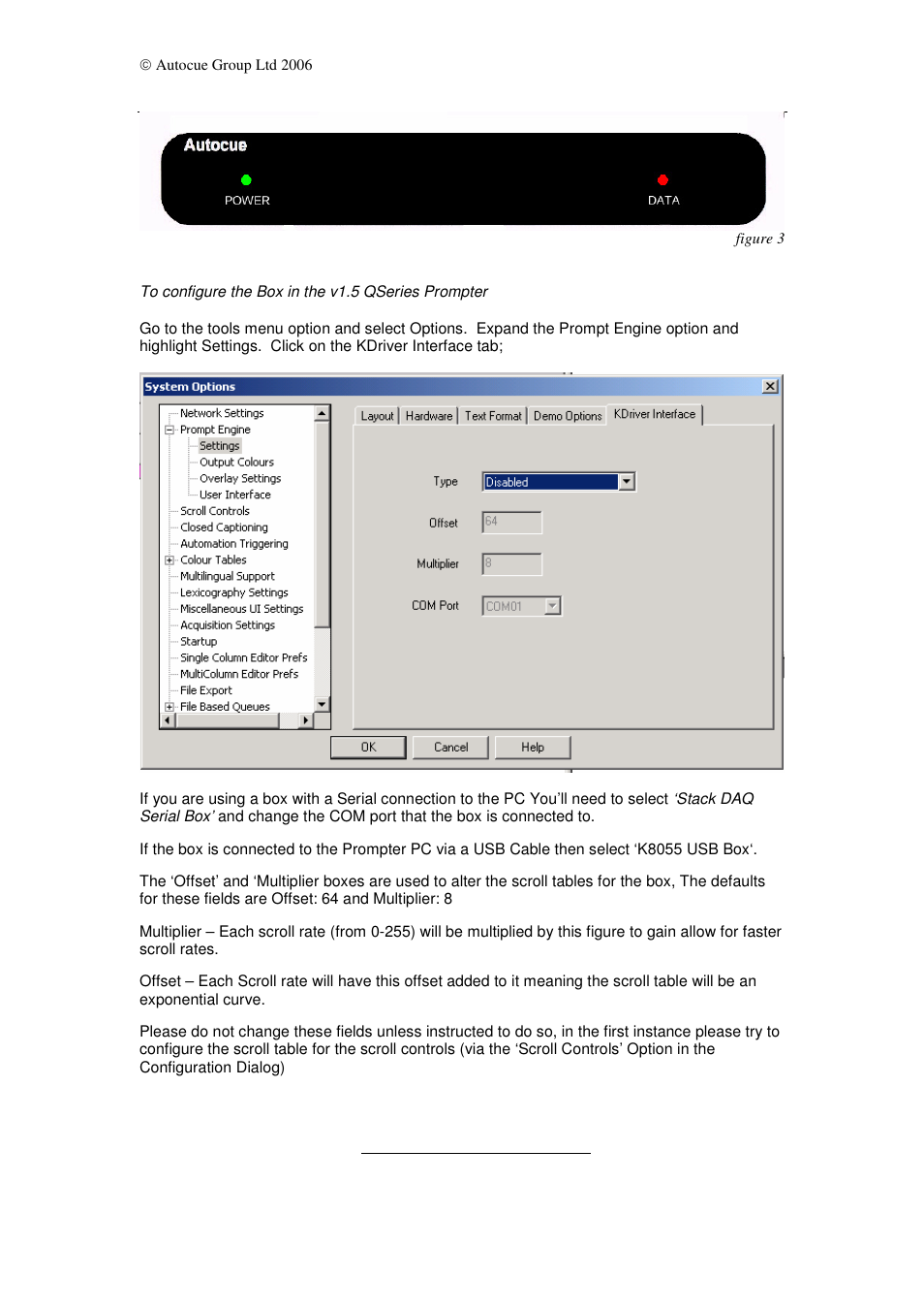 Autocue K8055 User Manual | Page 5 / 6