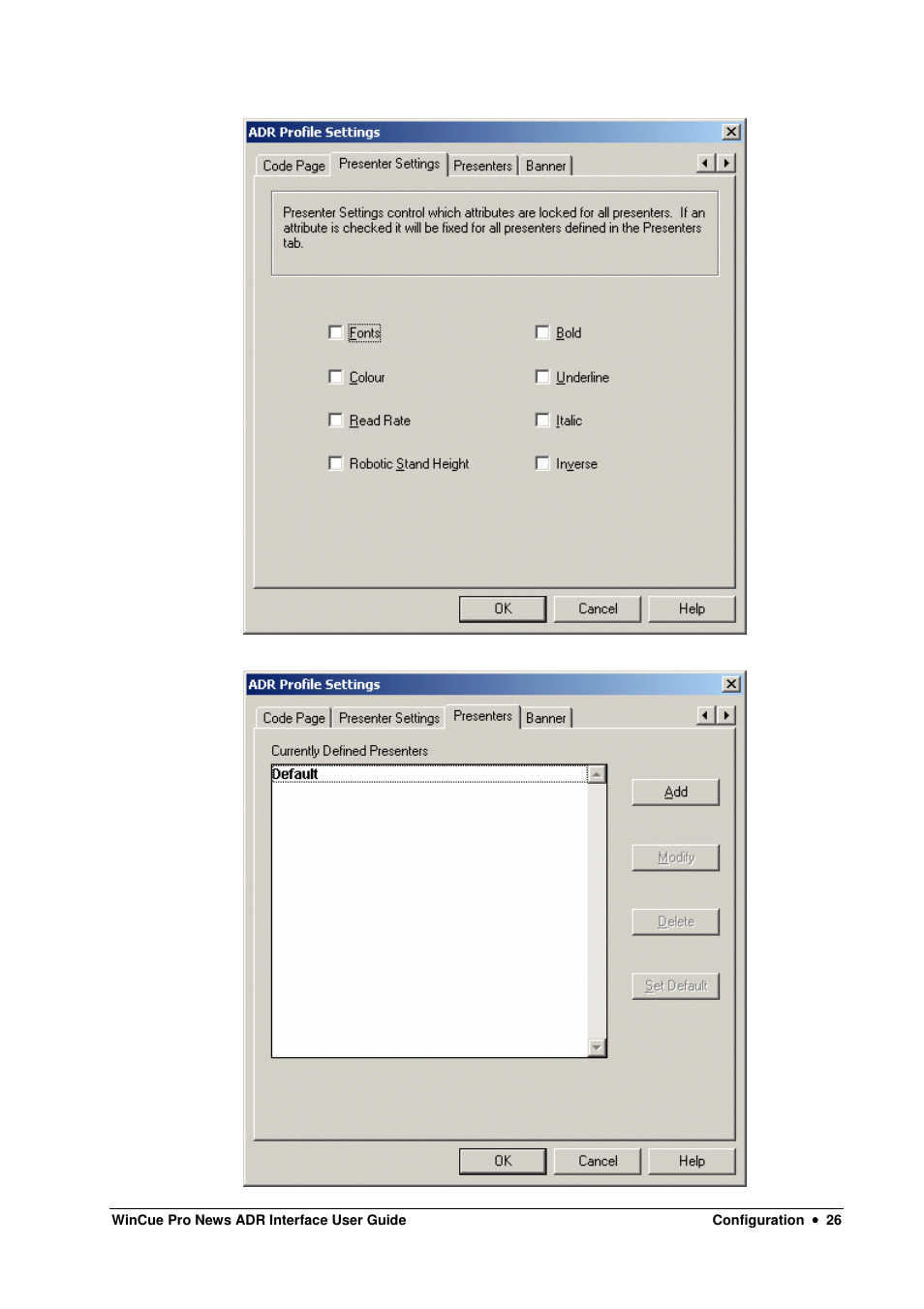 Autocue WinCue Pro News ADR 2006 User Manual | Page 26 / 35
