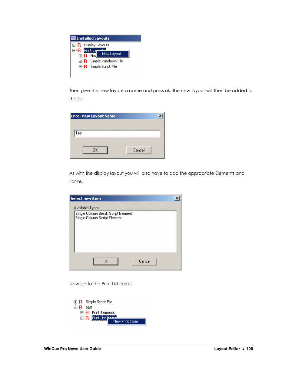 Autocue WinCue Pro News Version 1.3 User Manual | Page 108 / 168