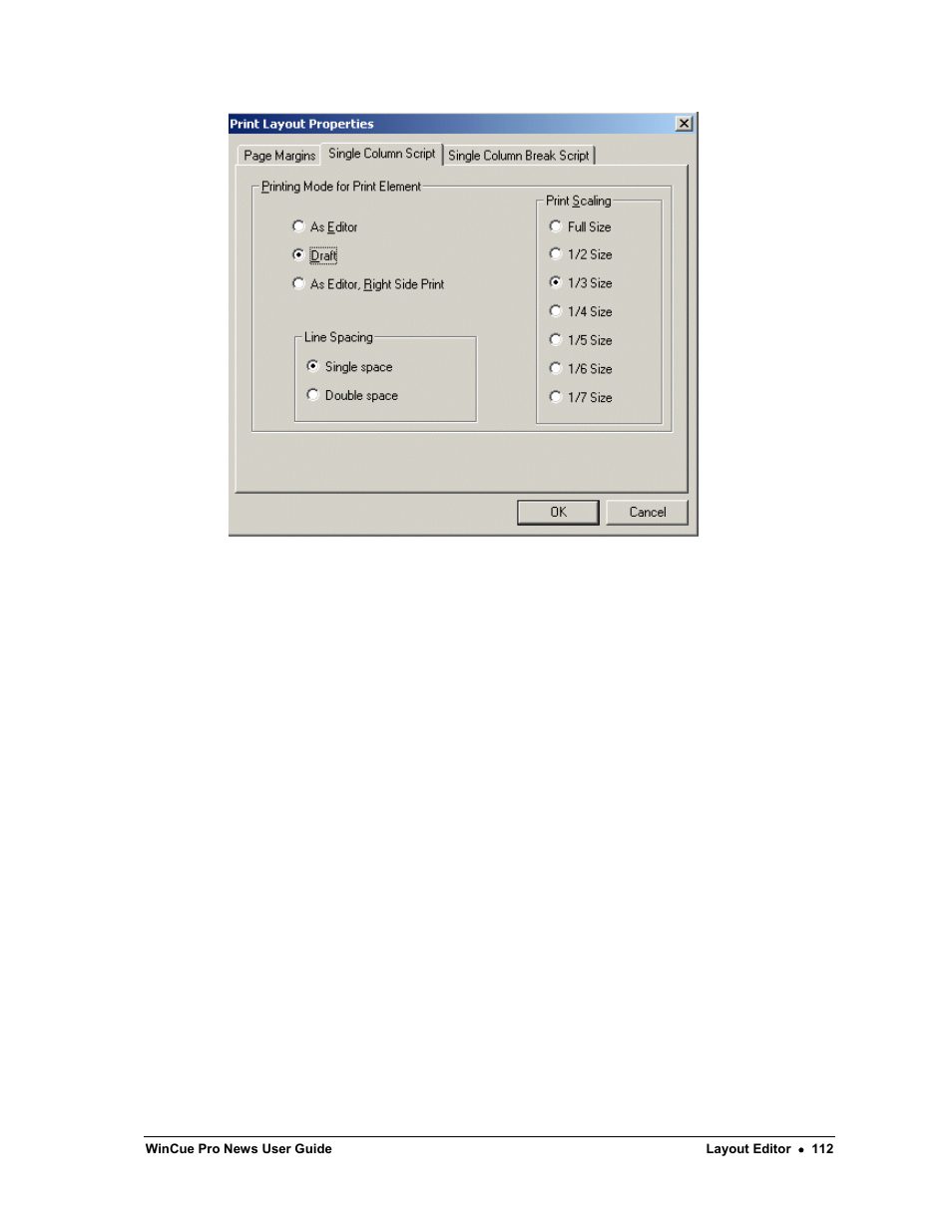 Autocue WinCue Pro News Version 1.3 User Manual | Page 112 / 168