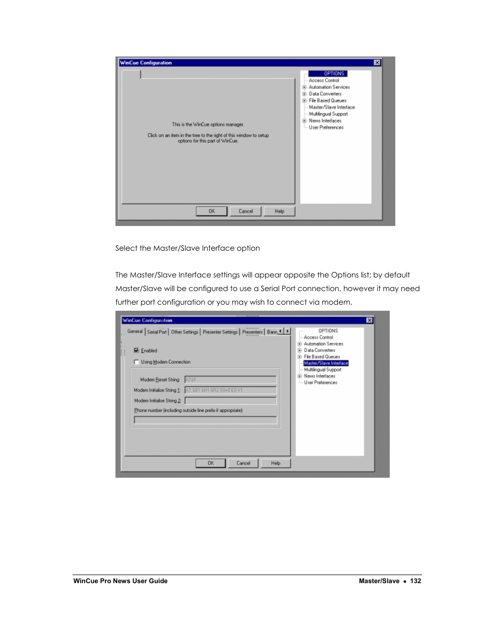 Autocue WinCue Pro News Version 1.3 User Manual | Page 132 / 168