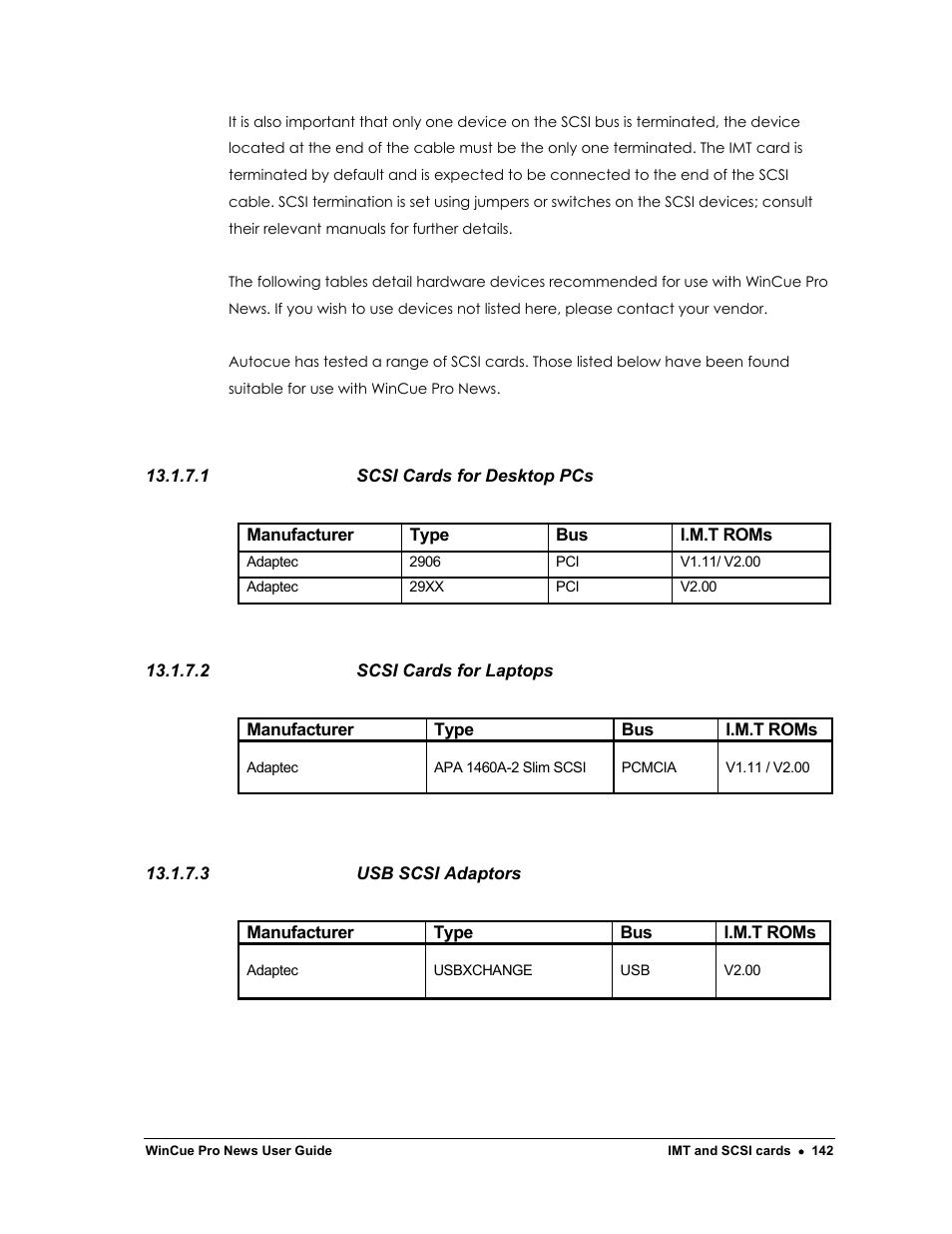 Autocue WinCue Pro News Version 1.3 User Manual | Page 142 / 168