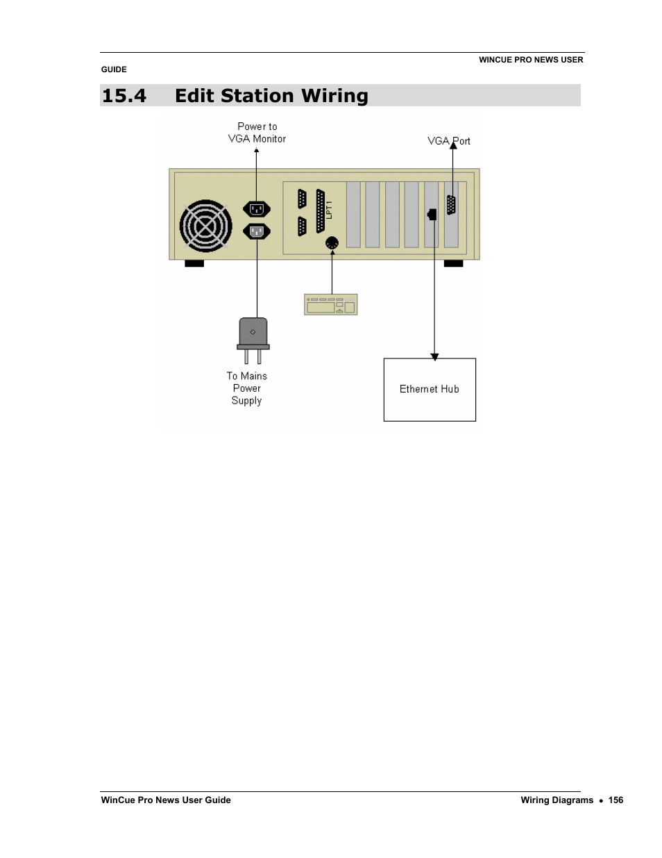 4 edit station wiring | Autocue WinCue Pro News Version 1.3 User Manual | Page 156 / 168