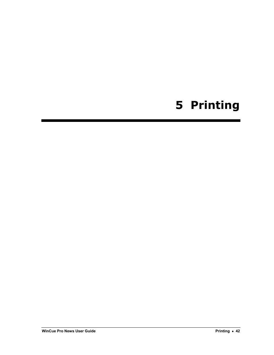 5 printing | Autocue WinCue Pro News Version 1.3 User Manual | Page 42 / 168