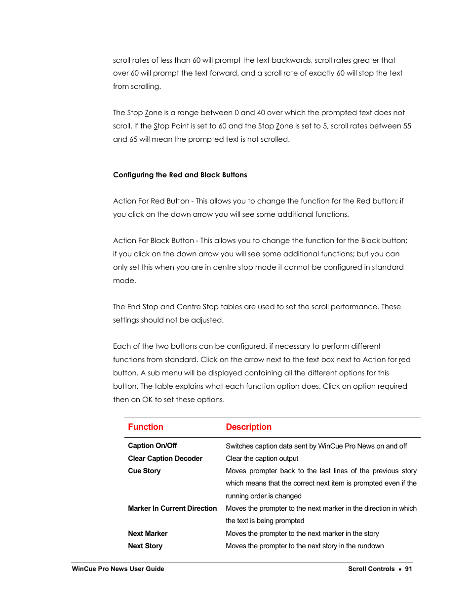 Autocue WinCue Pro News Version 1.3 User Manual | Page 91 / 168