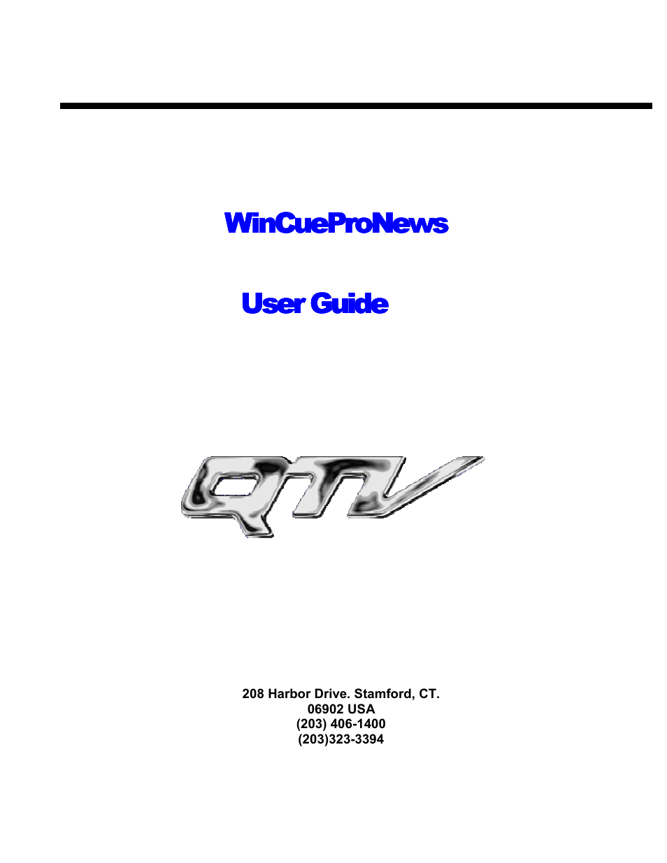 Autocue WinCue Pro News User Manual | 135 pages