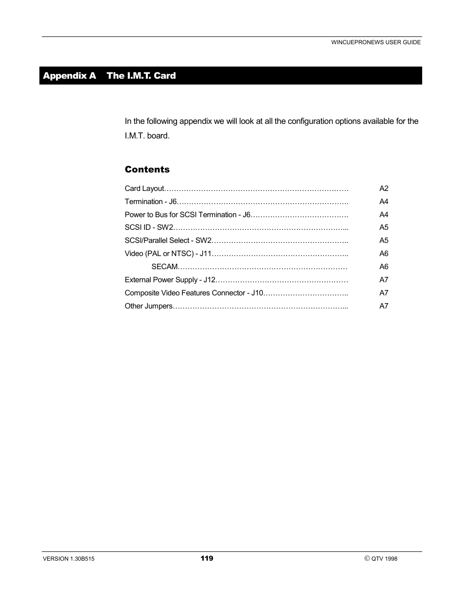 Autocue WinCue Pro News User Manual | Page 119 / 135