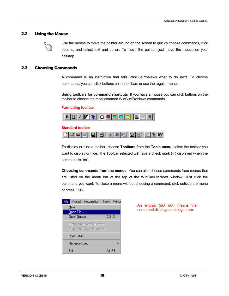 Autocue WinCue Pro News User Manual | Page 18 / 135